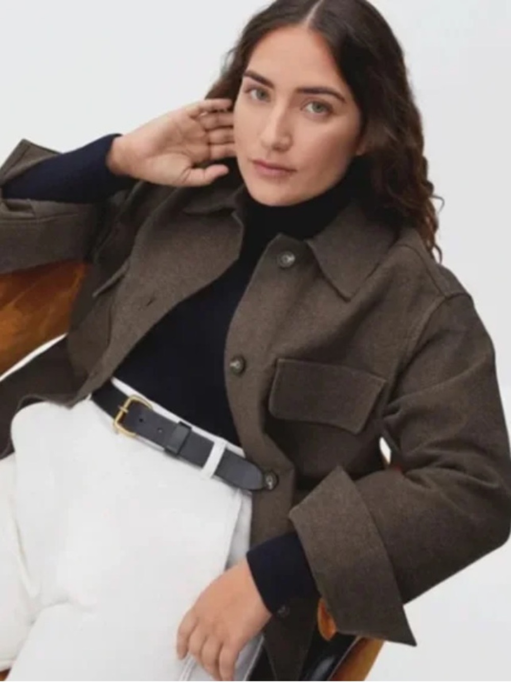 Everlane shirt jacket